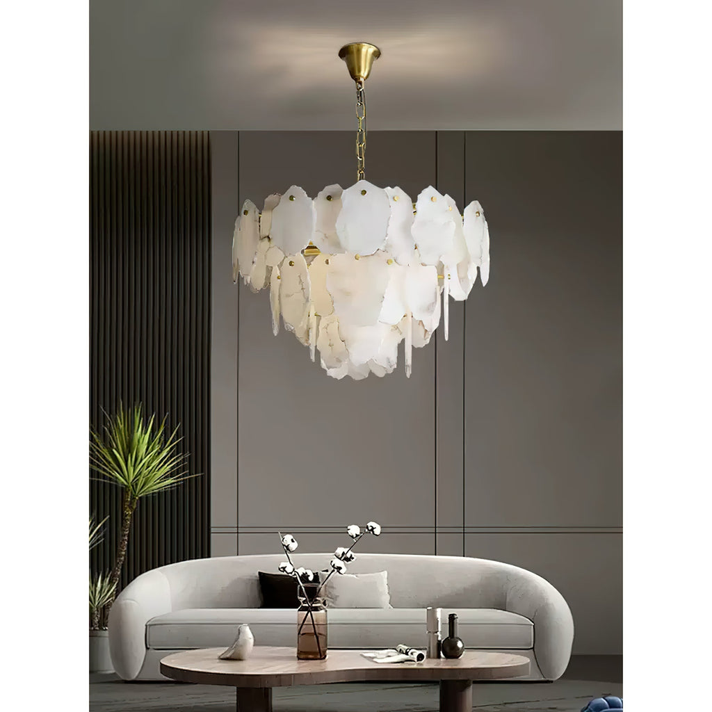 Esther Multiple Alabaster Chandelier