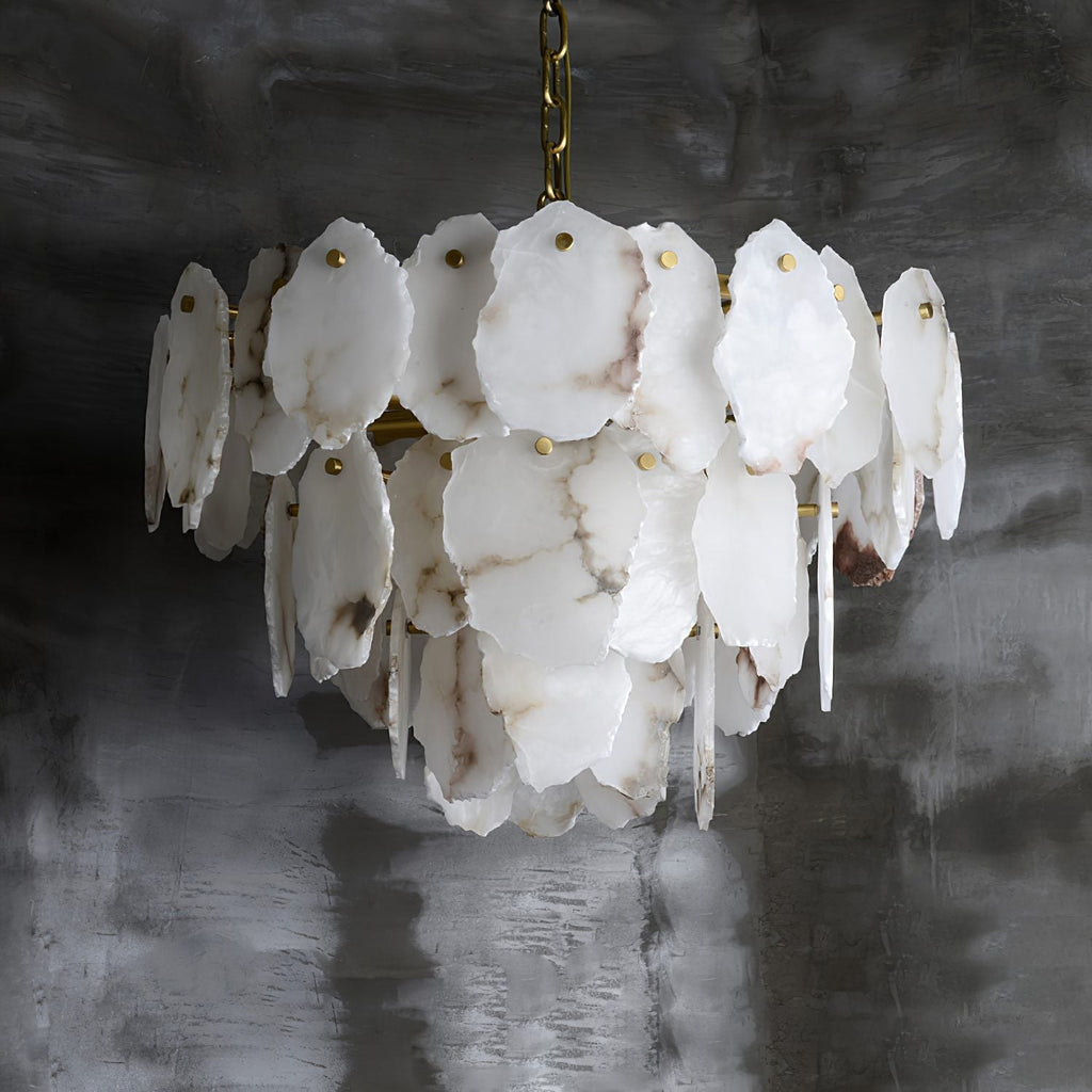 Esther Multiple Alabaster Chandelier
