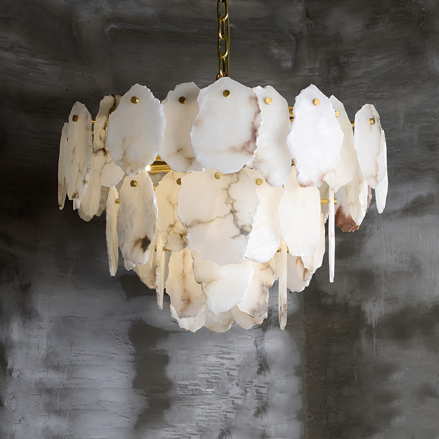 Esther Multiple Alabaster Chandelier