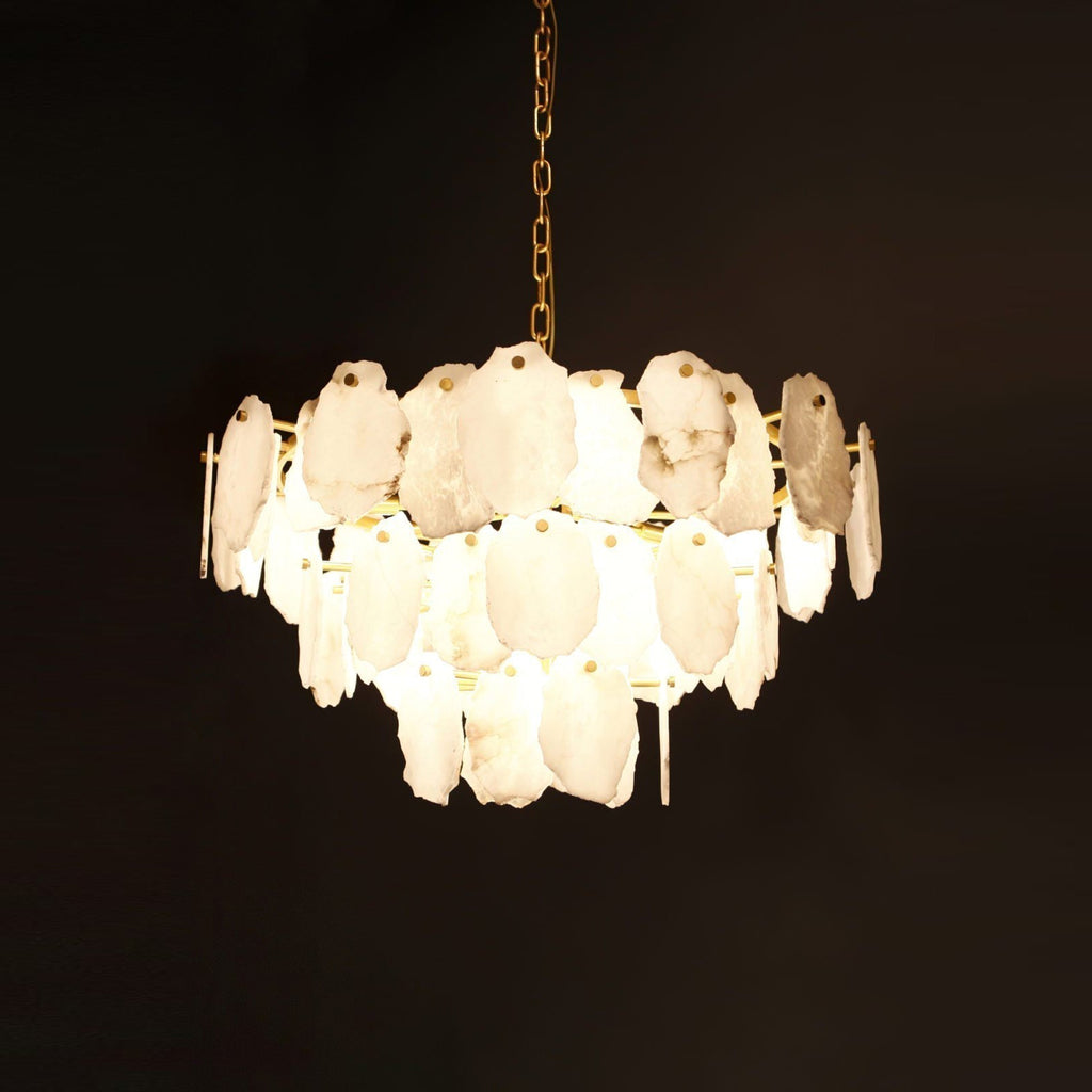 Esther Multiple Alabaster Chandelier