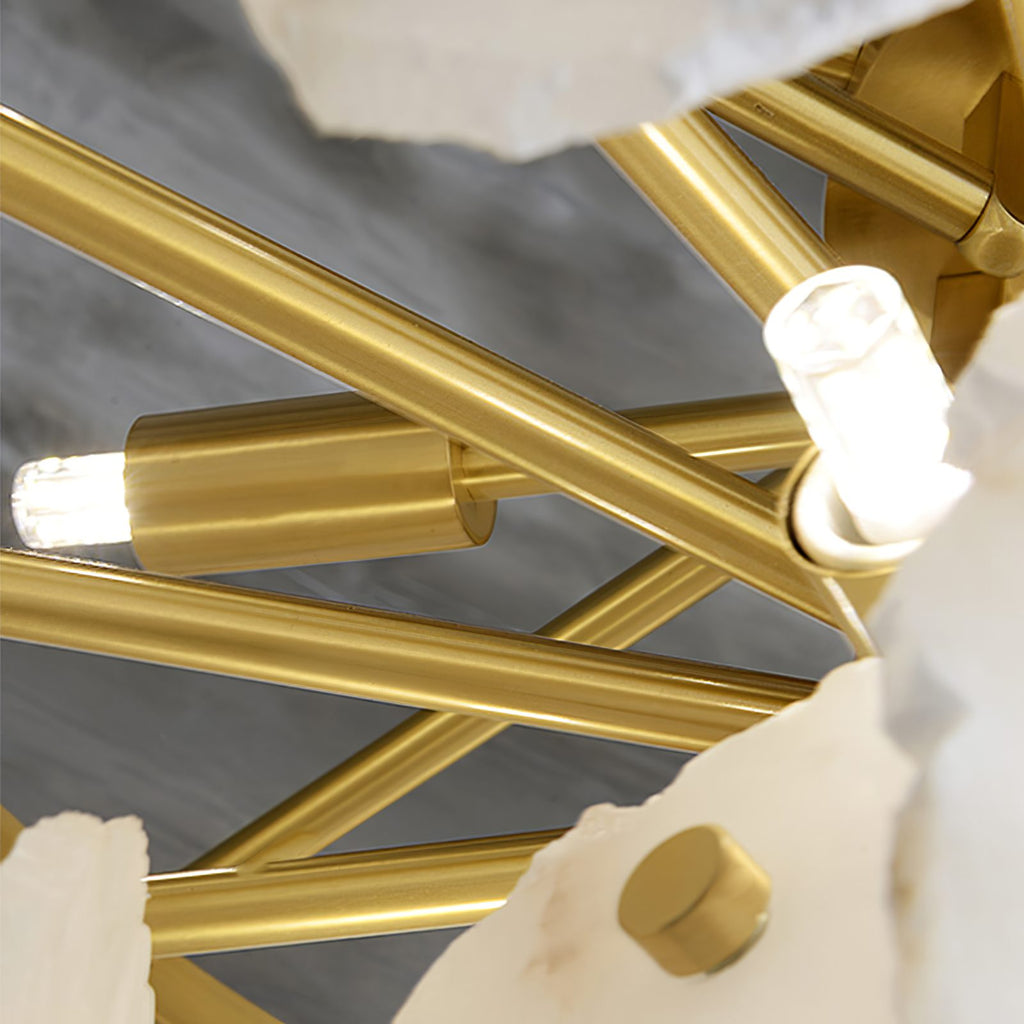 Esther Multiple Alabaster Chandelier