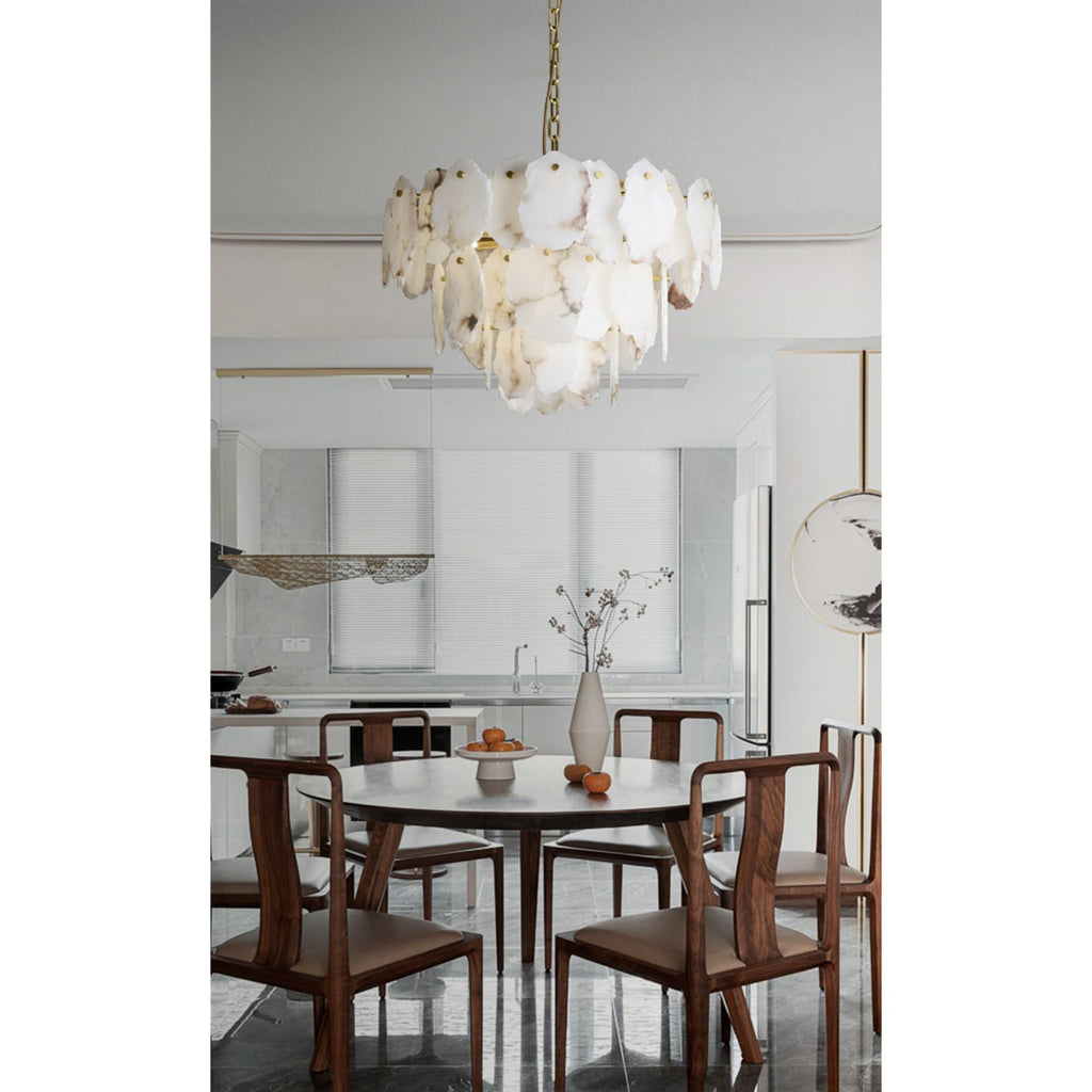 Esther Multiple Alabaster Chandelier