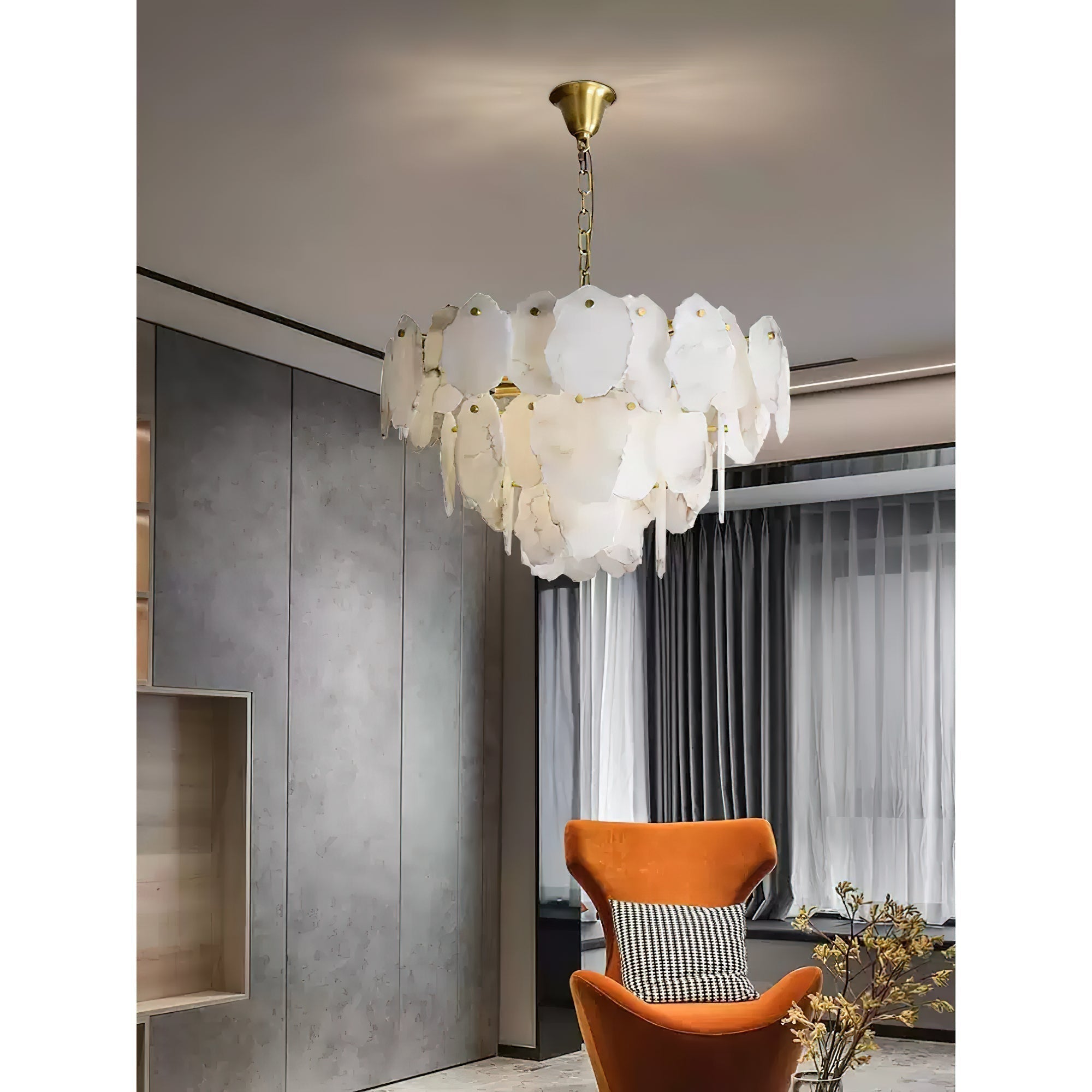 Esther Multiple Alabaster Chandelier