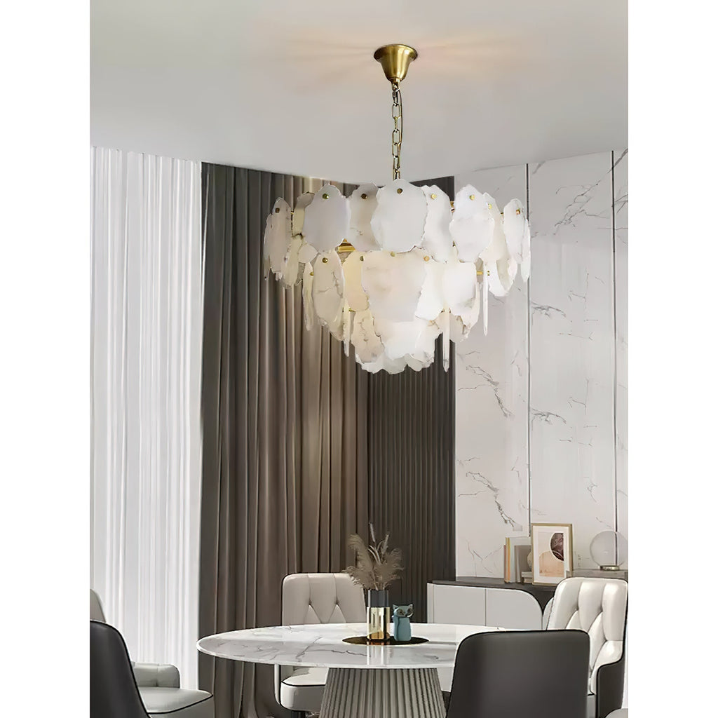Esther Multiple Alabaster Chandelier
