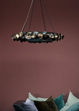 Eucalyptus Round Single Tier Chandelier