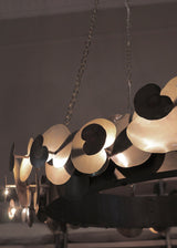 Eucalyptus Round Single Tier Chandelier