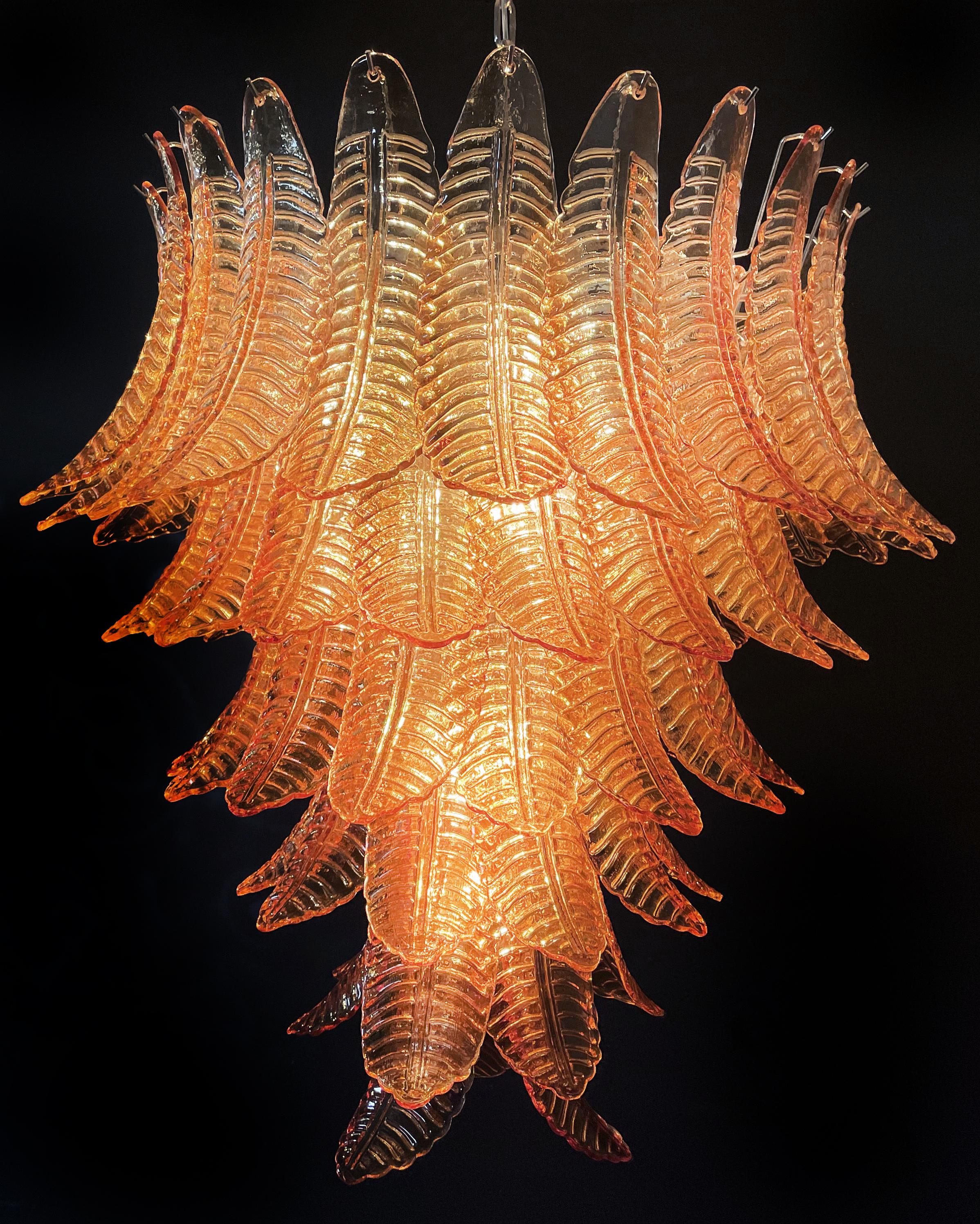 Fancy Italian Murano Felci Chandelier