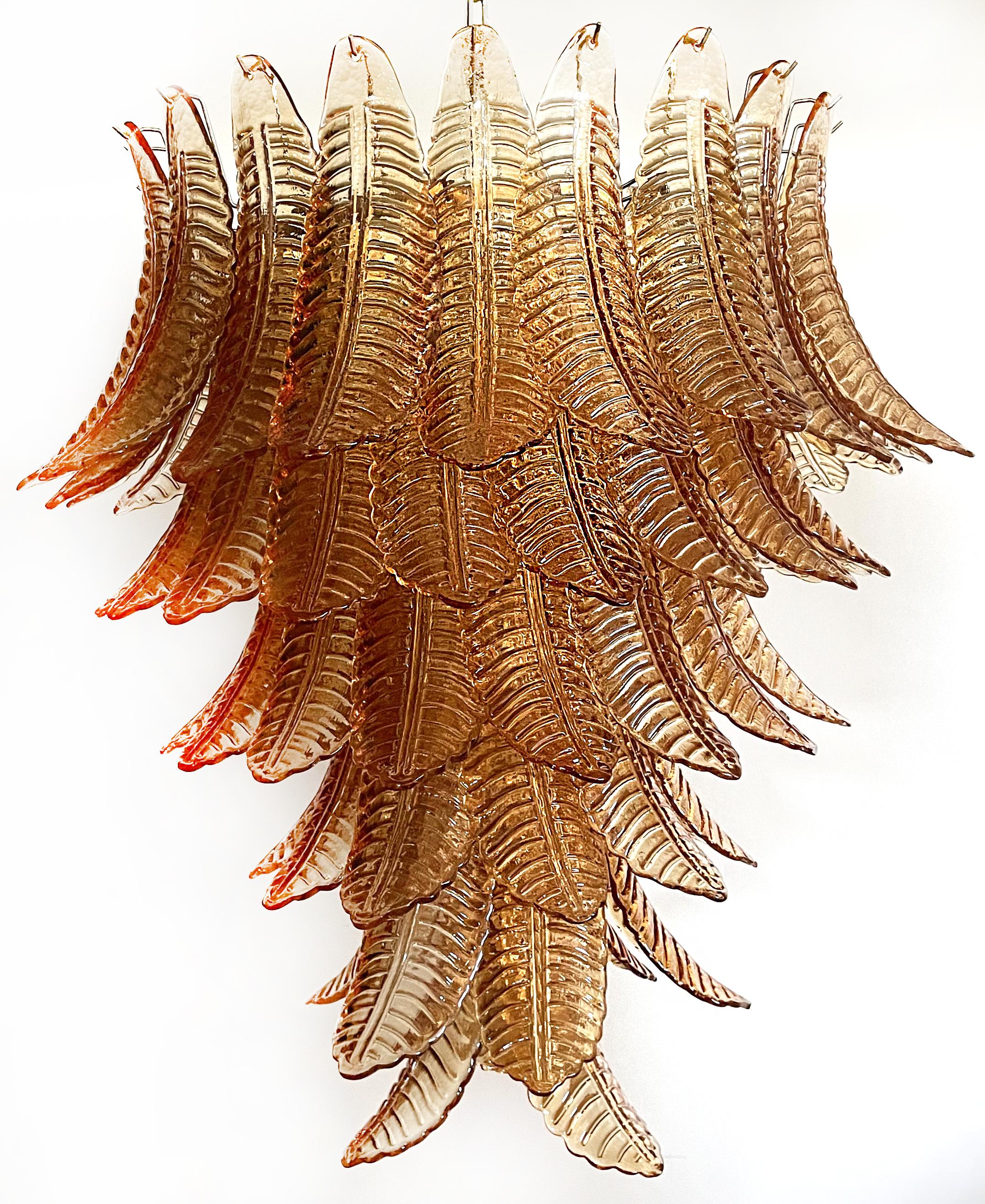 Fancy Italian Murano Felci Chandelier