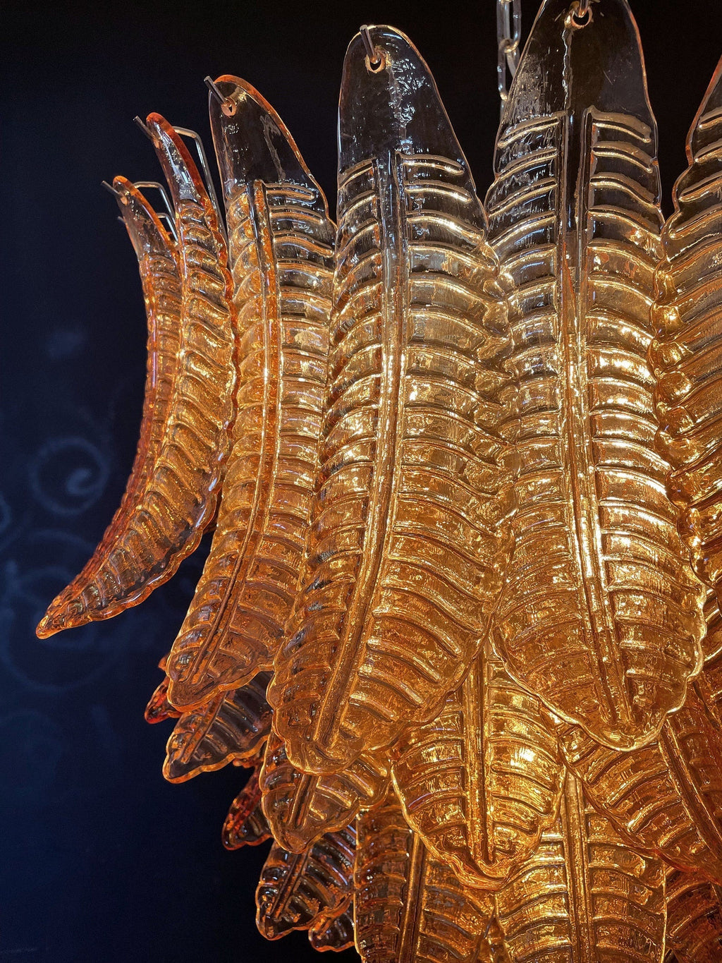 Fancy Italian Murano Felci Chandelier
