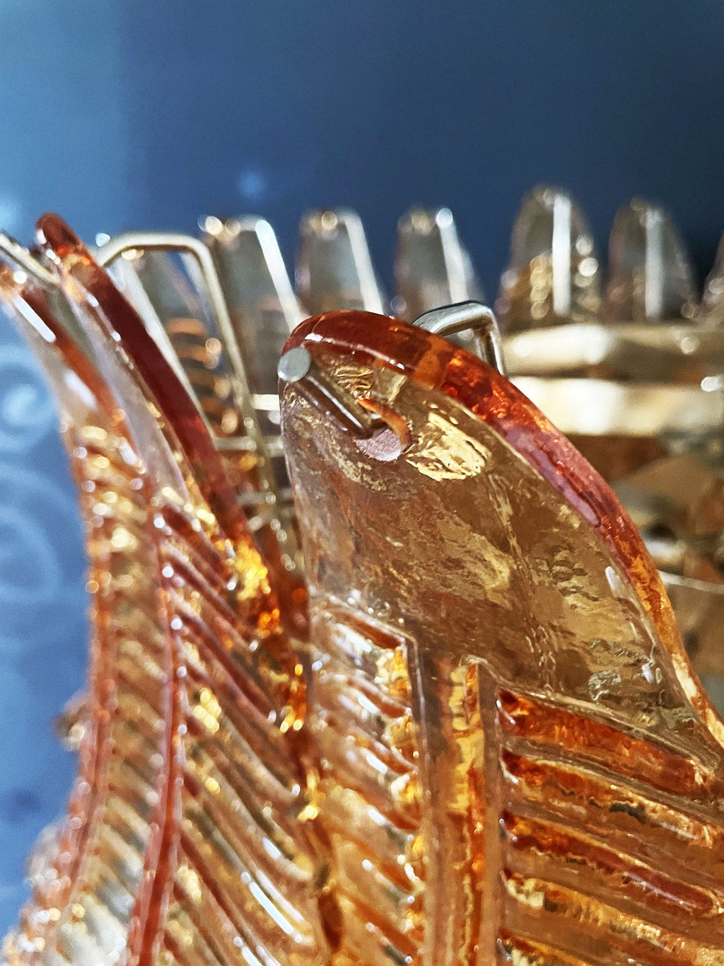 Fancy Italian Murano Felci Chandelier