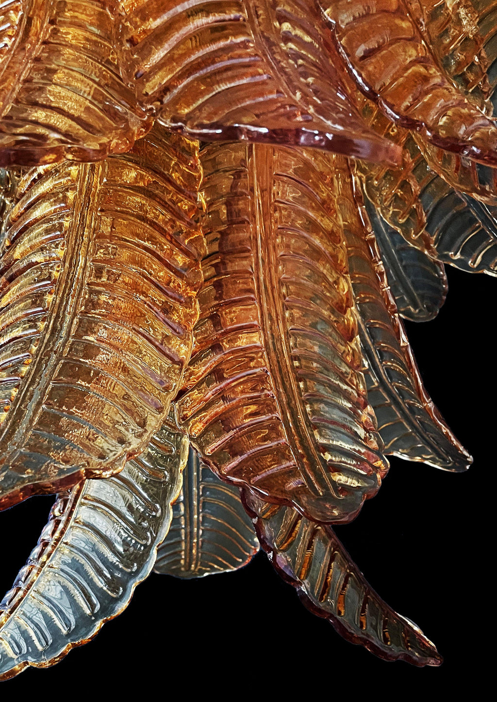 Fancy Italian Murano Felci Chandelier