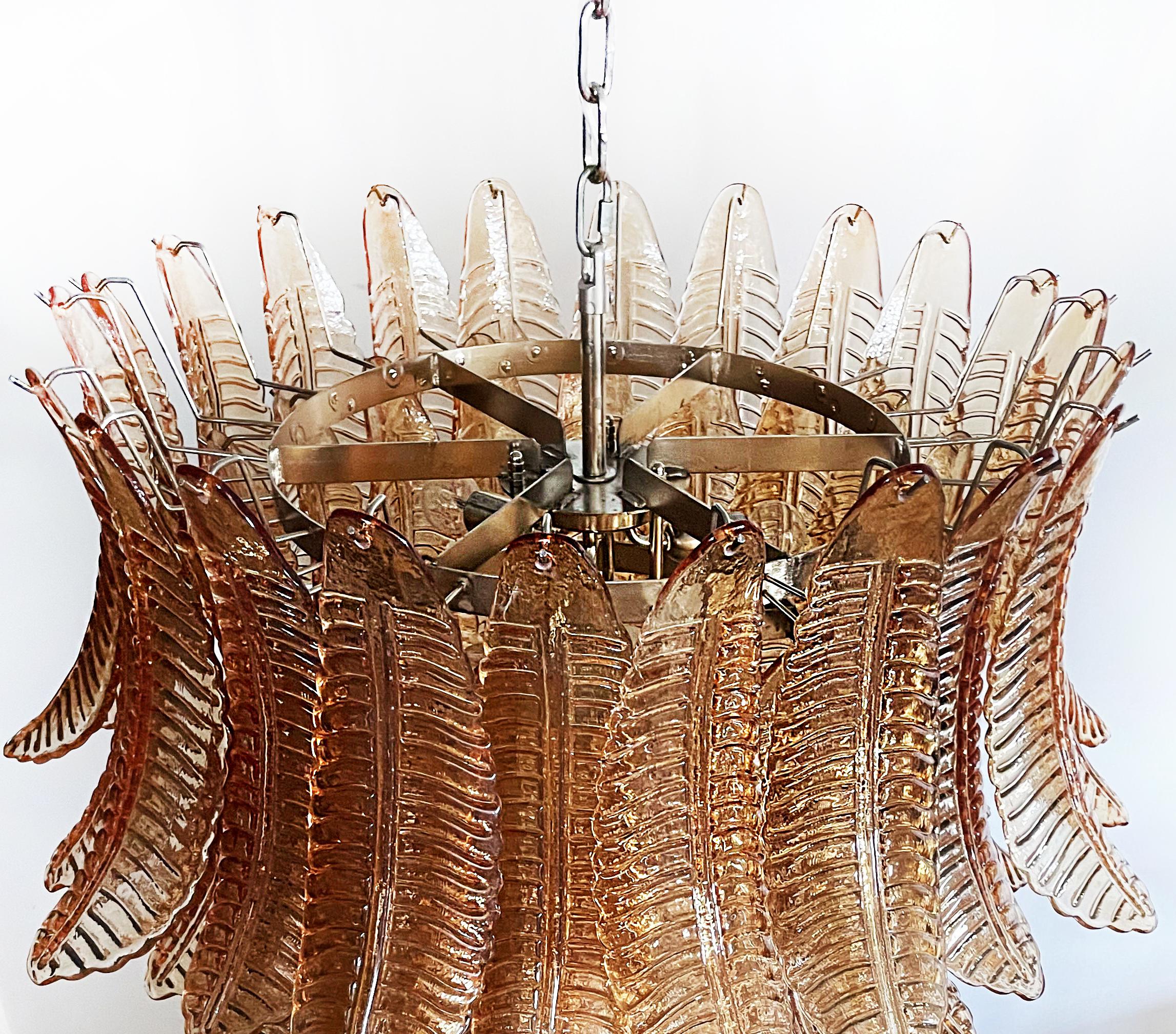 Fancy Italian Murano Felci Chandelier