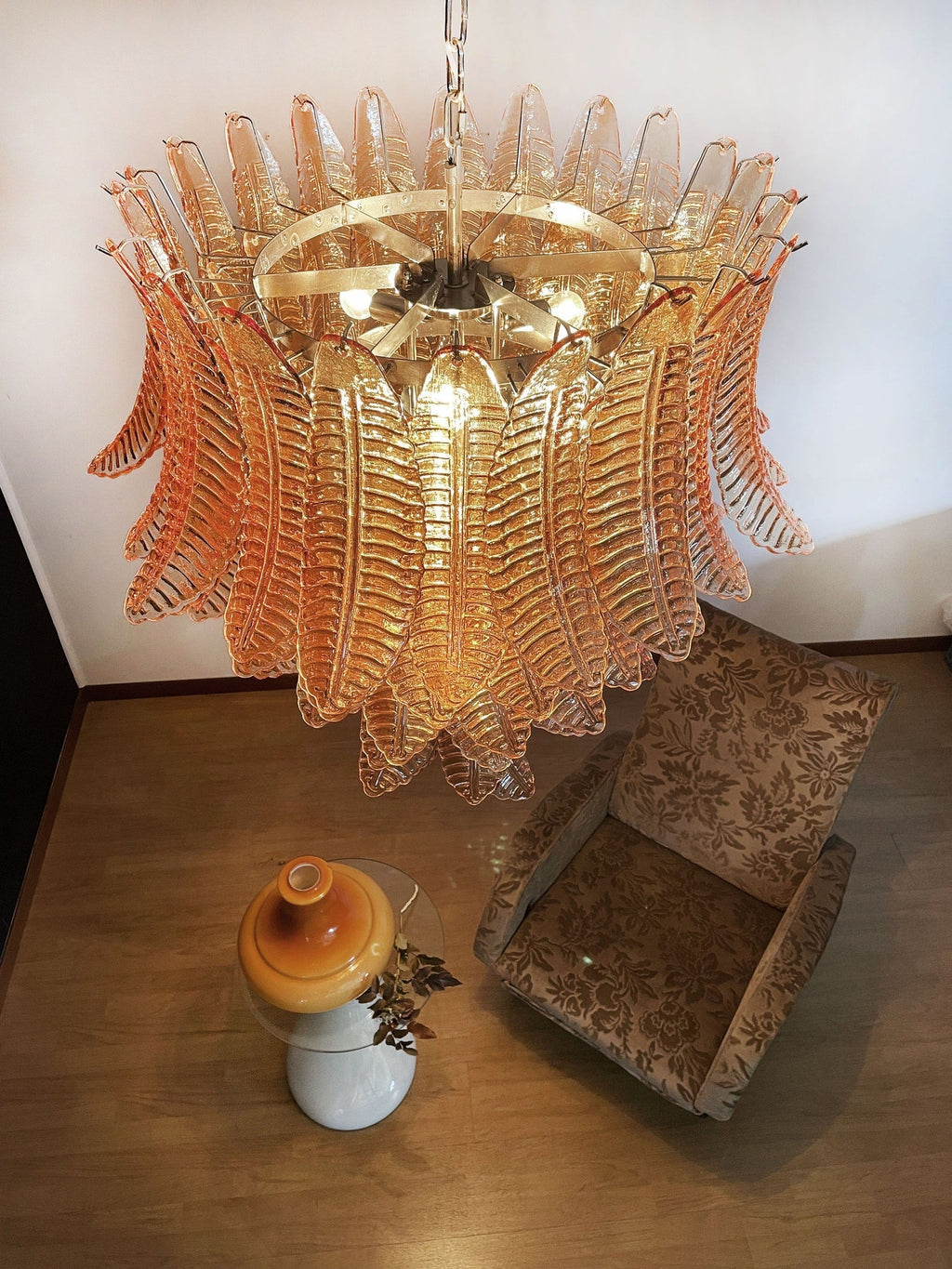 Fancy Italian Murano Felci Chandelier