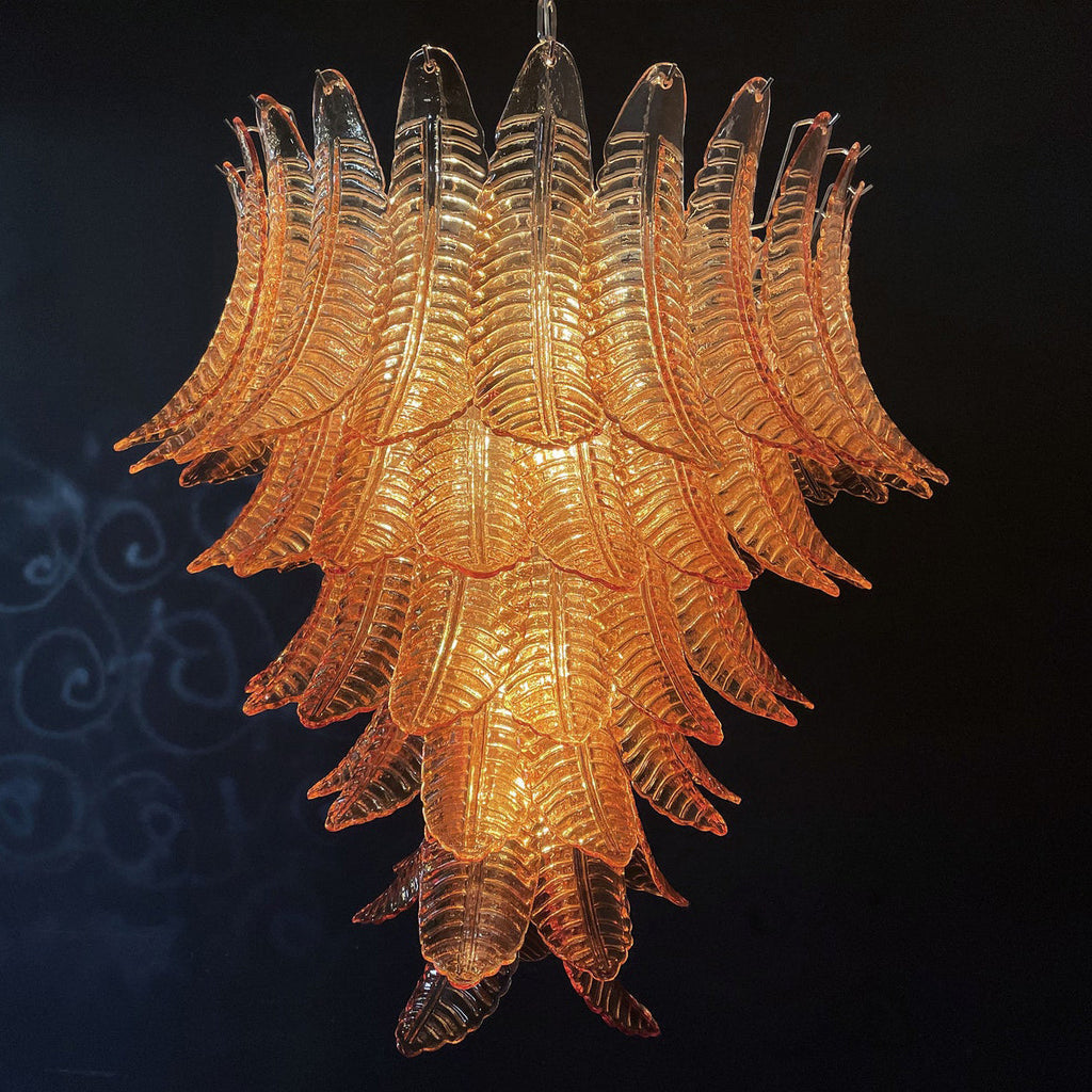 Fancy Italian Murano Felci Chandelier