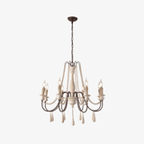 Farmhouse Beaded Chandelier