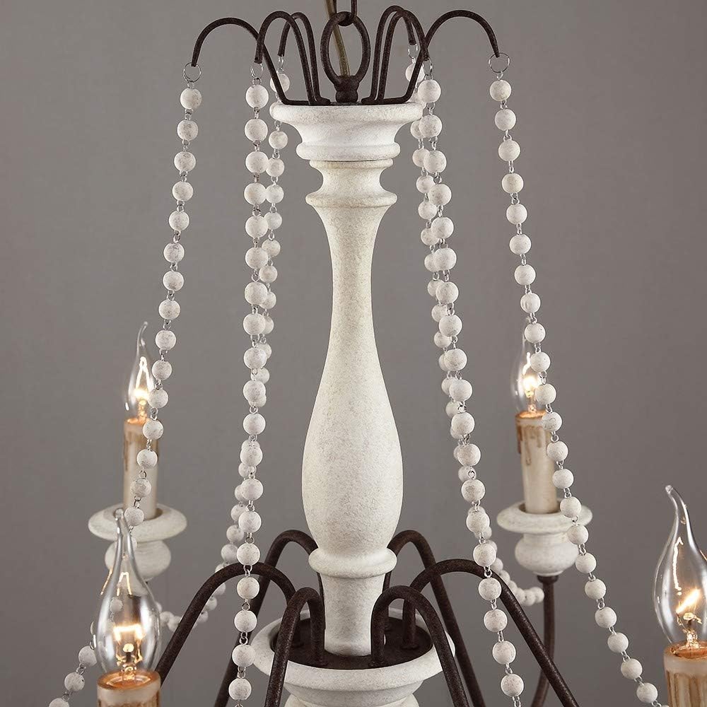Farmhouse Beaded Chandelier