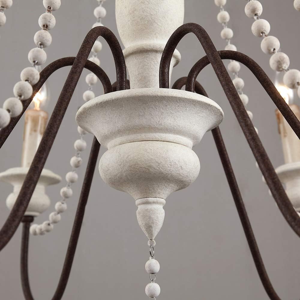 Farmhouse Beaded Chandelier