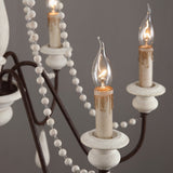 Farmhouse Beaded Chandelier