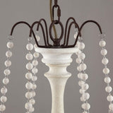 Farmhouse Beaded Chandelier