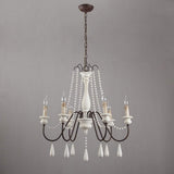 Farmhouse Beaded Chandelier