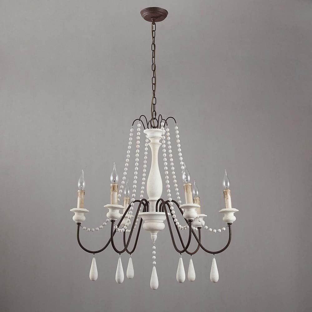 Farmhouse Beaded Chandelier