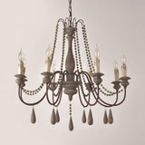 Farmhouse Beaded Chandelier