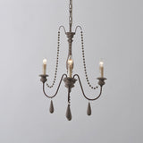 Farmhouse Beaded Chandelier