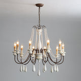 Farmhouse Beaded Chandelier