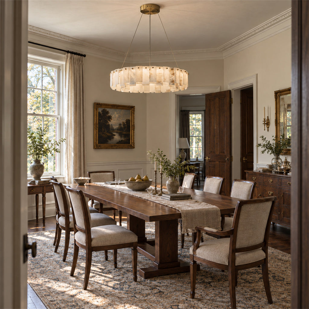 Flinchum Alabaster Chandelier