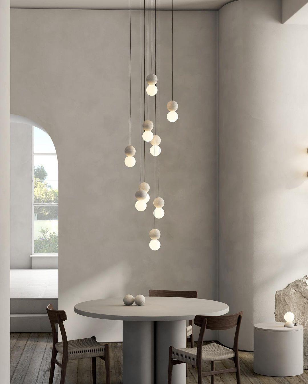 Flossie Cement Pendant Lighting