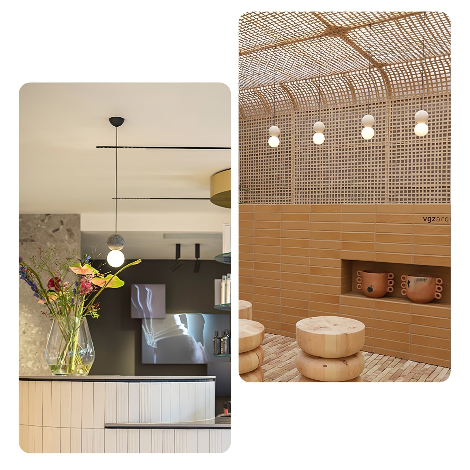 Flossie Cement Pendant Lighting