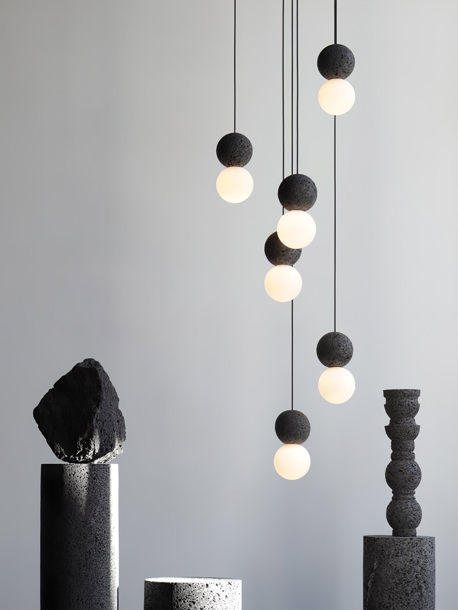 Flossie Cement Pendant Lighting