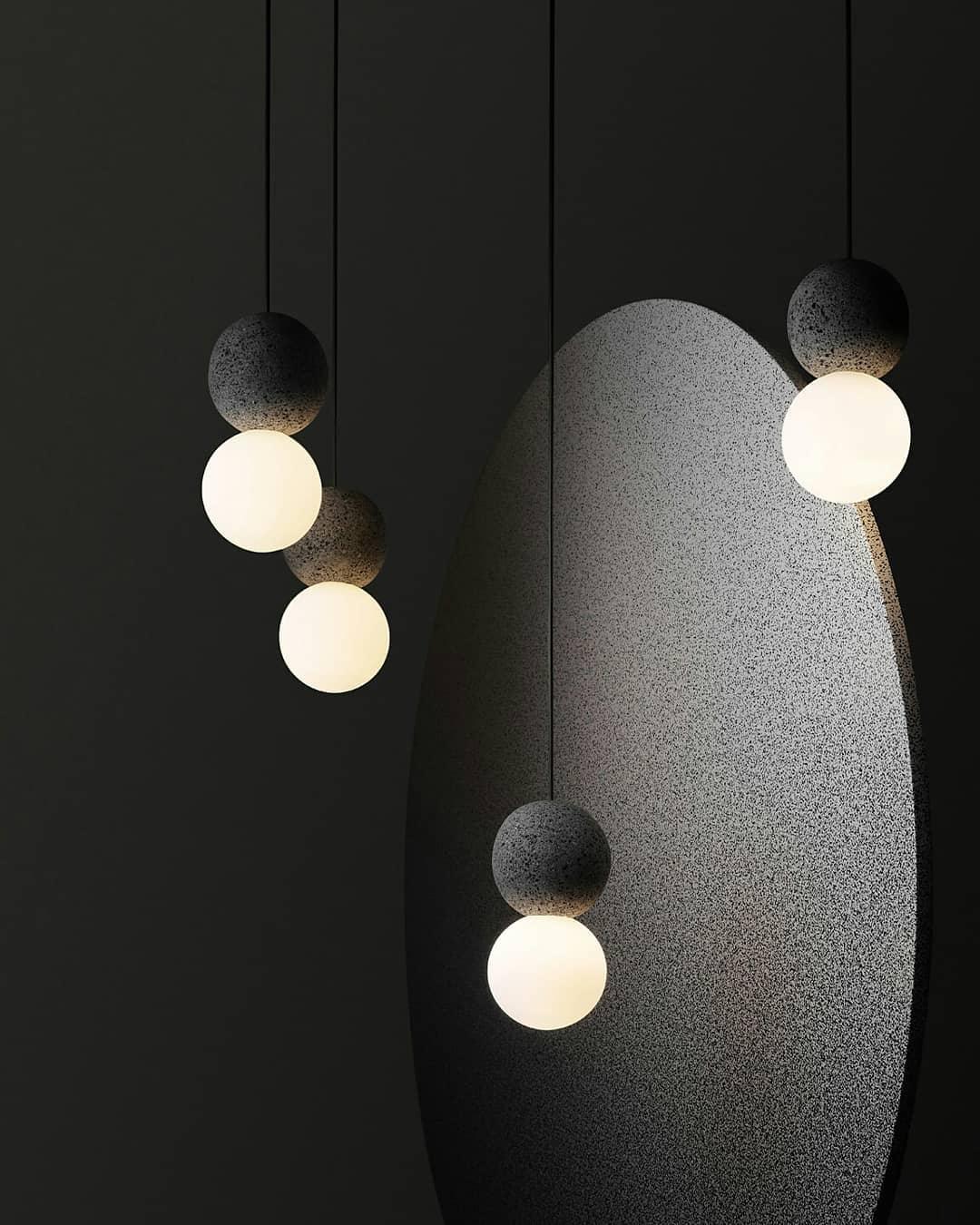 Flossie Cement Pendant Lighting