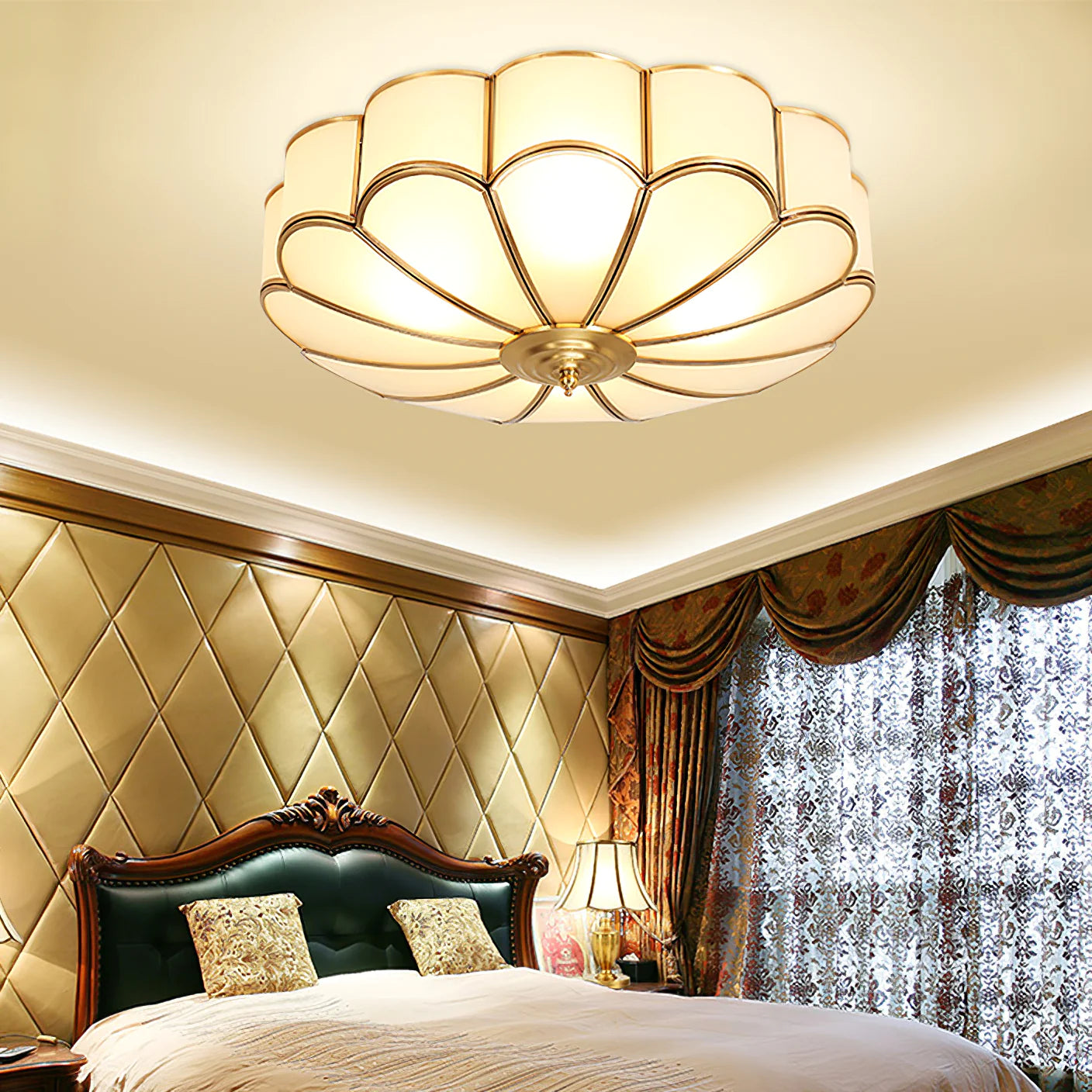 Jama Flower Flush Mount Lighting