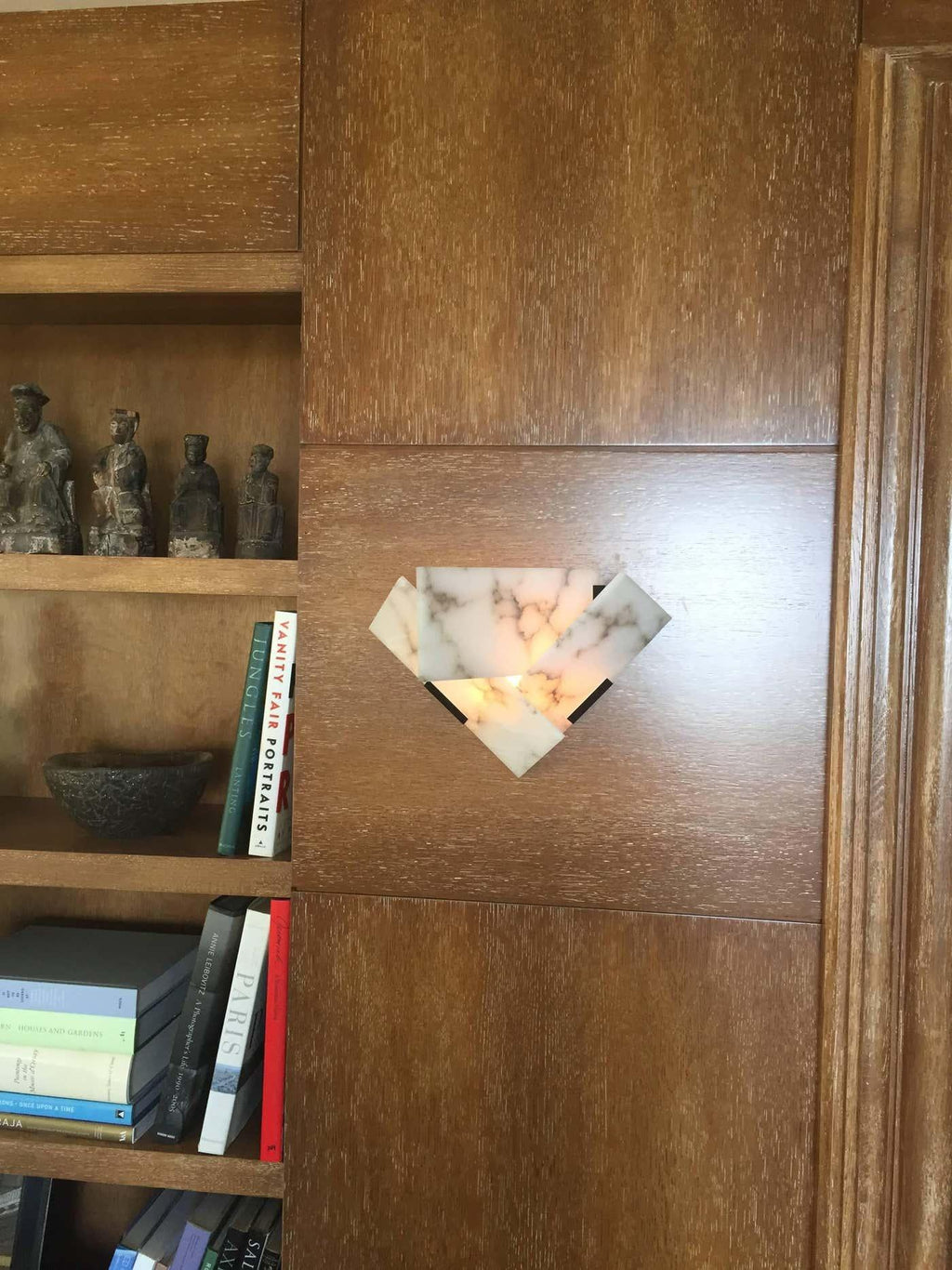 Fly Alabaster Wall Sconce