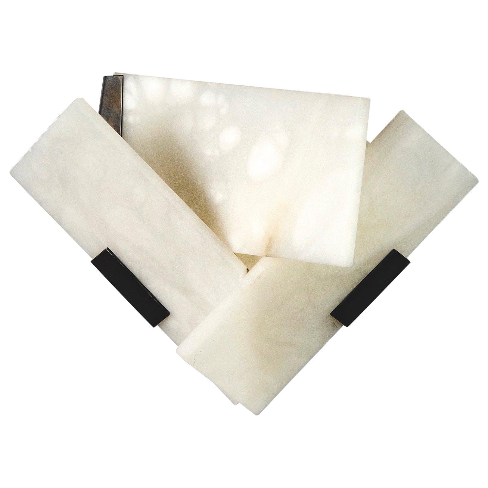 Fly Alabaster Wall Sconce