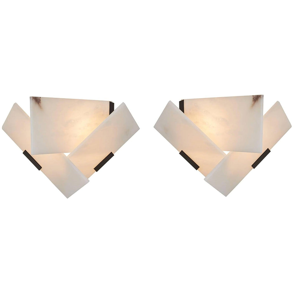 Fly Alabaster Wall Sconce
