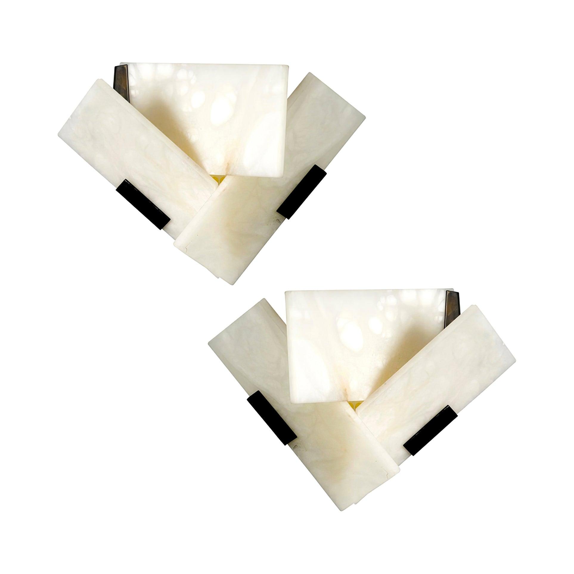 Fly Alabaster Wall Sconce