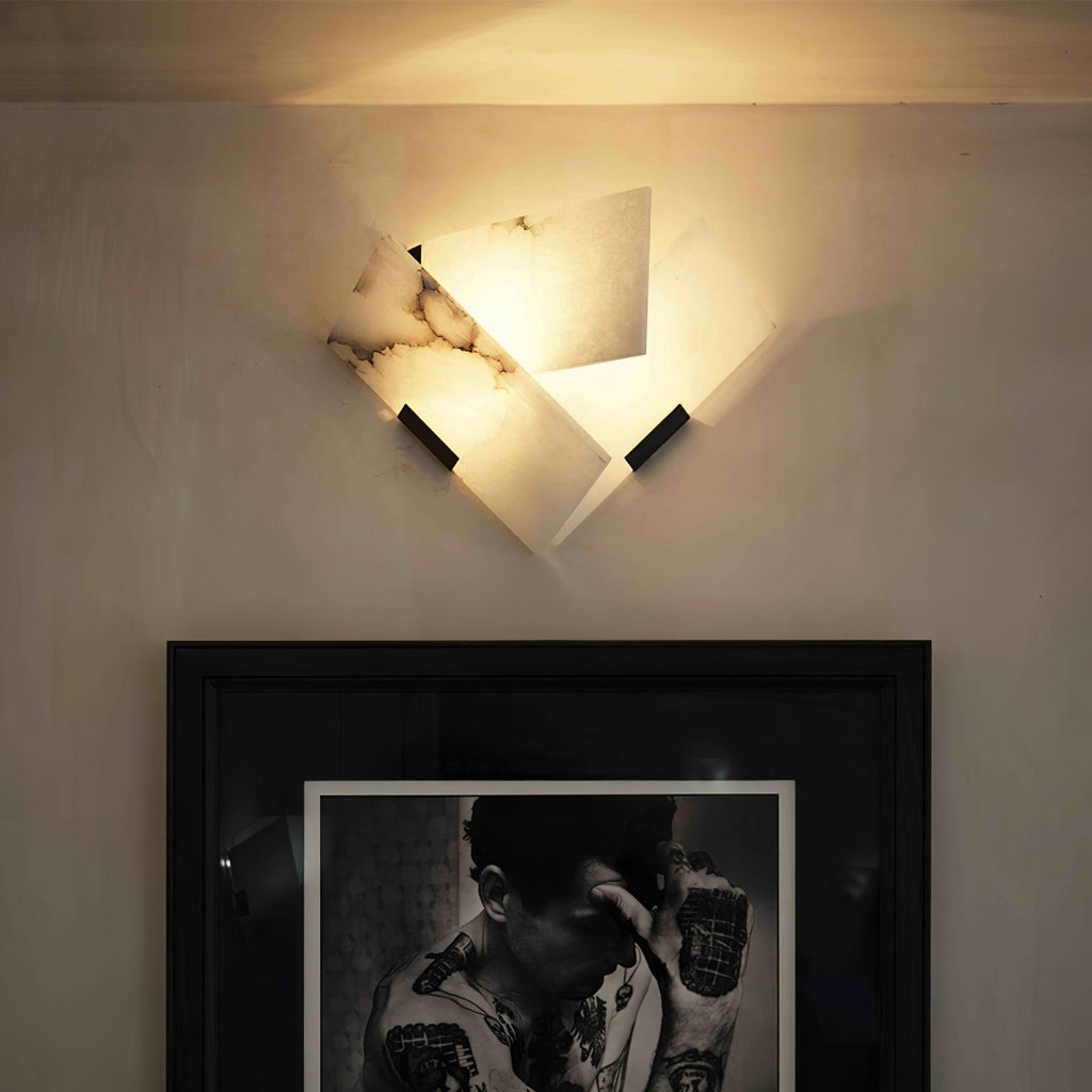 Fly Alabaster Wall Sconce