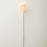 Fold Onyx Plug-In Wall Sconce