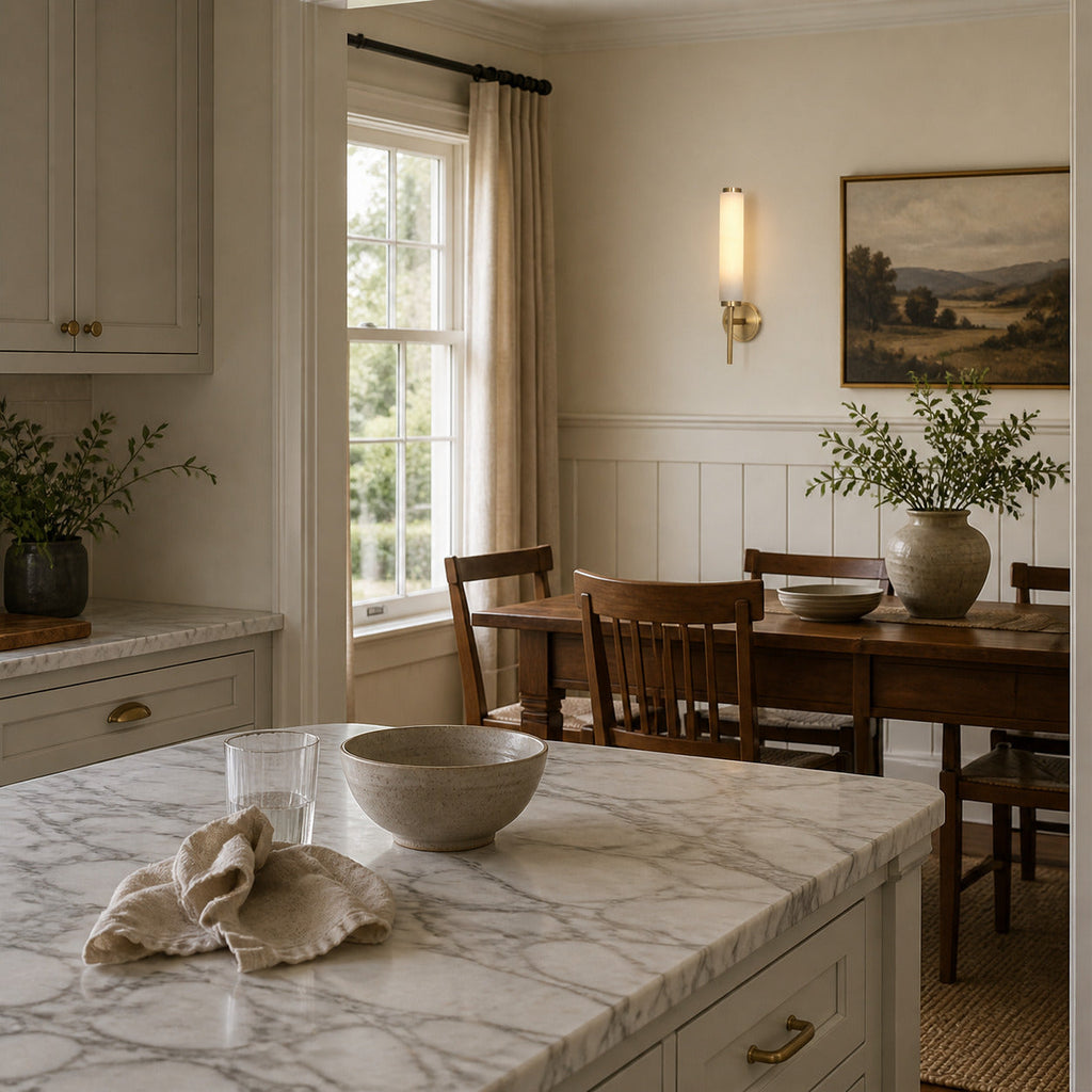 Fontenot Alabaster Wall Sconce