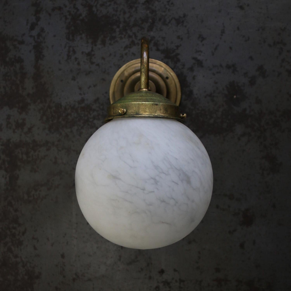 French Alabaster Wall Sconce