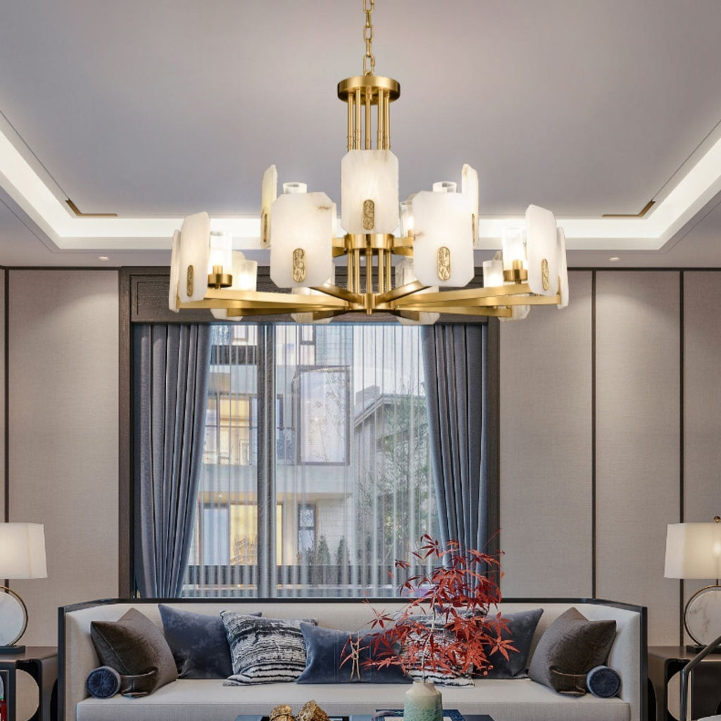 Froese Alabaster Chandelier