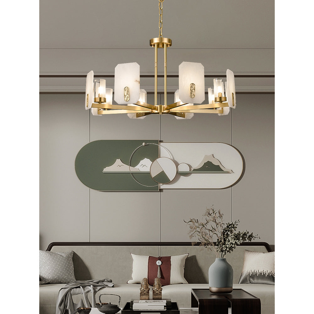Froese Alabaster Chandelier