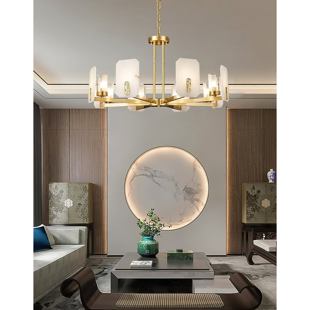 Froese Alabaster Chandelier
