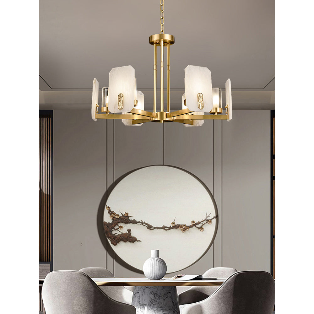 Froese Alabaster Chandelier