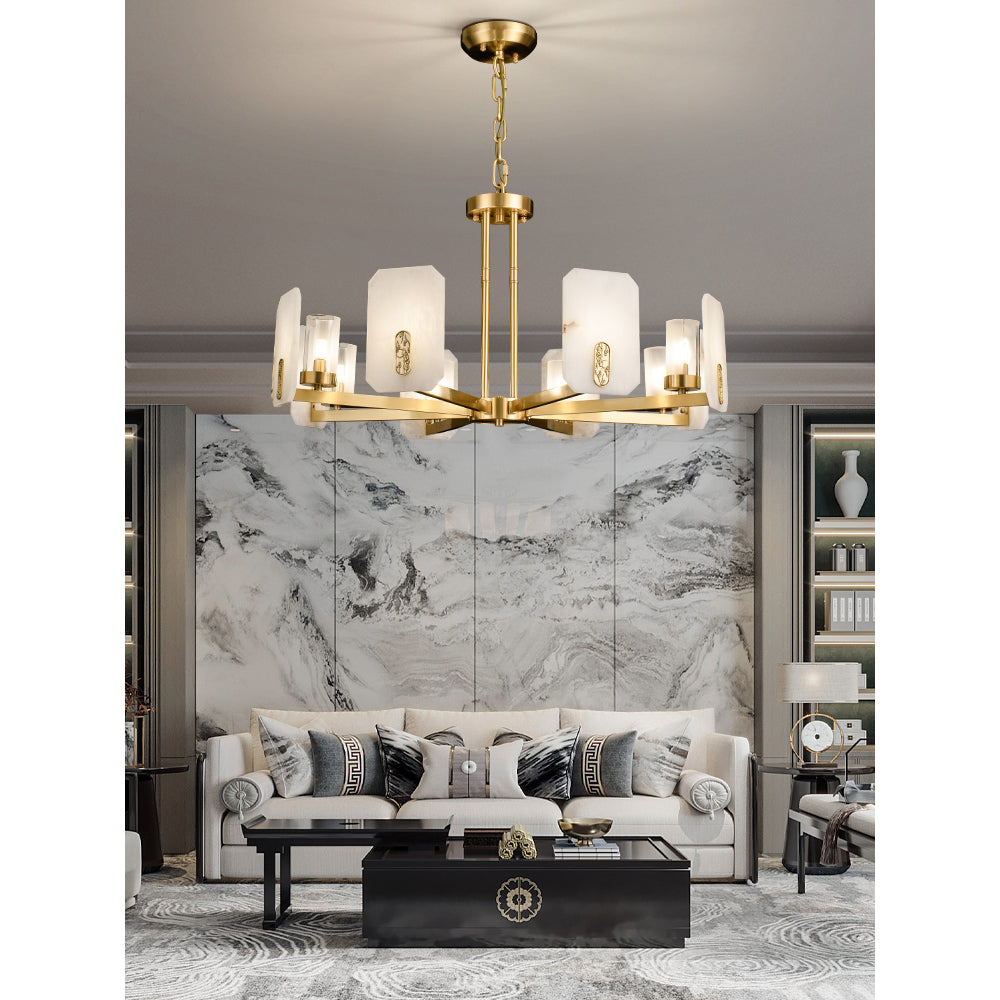 Froese Alabaster Chandelier