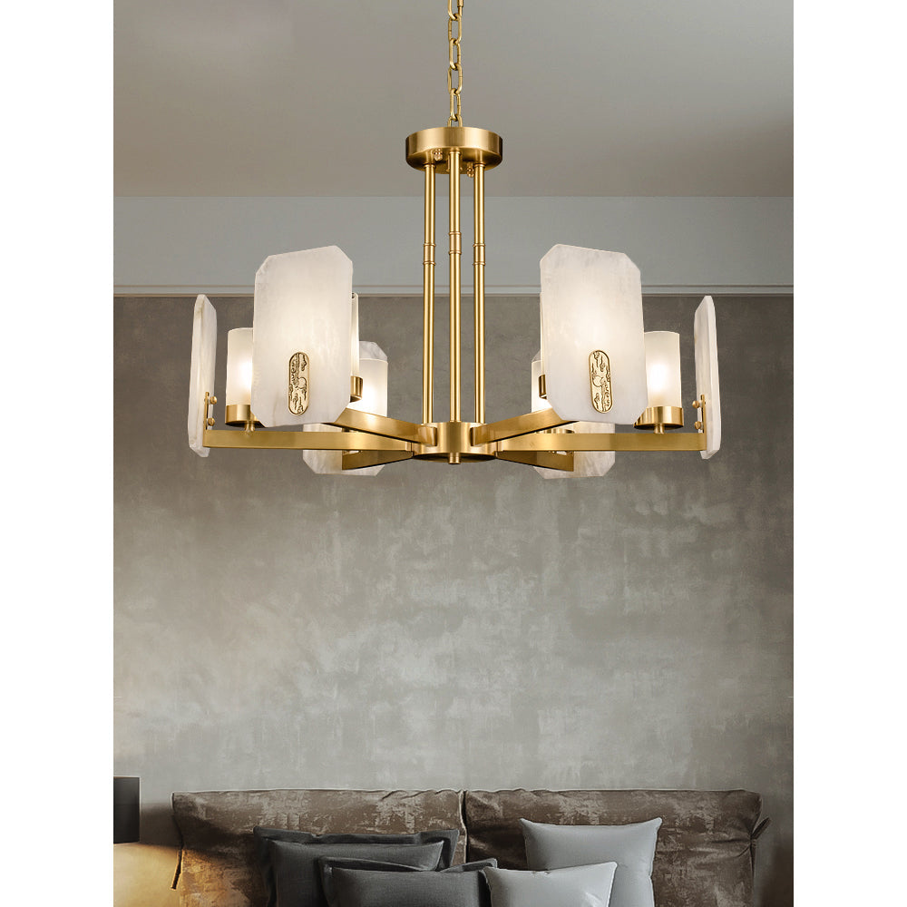 Froese Alabaster Chandelier