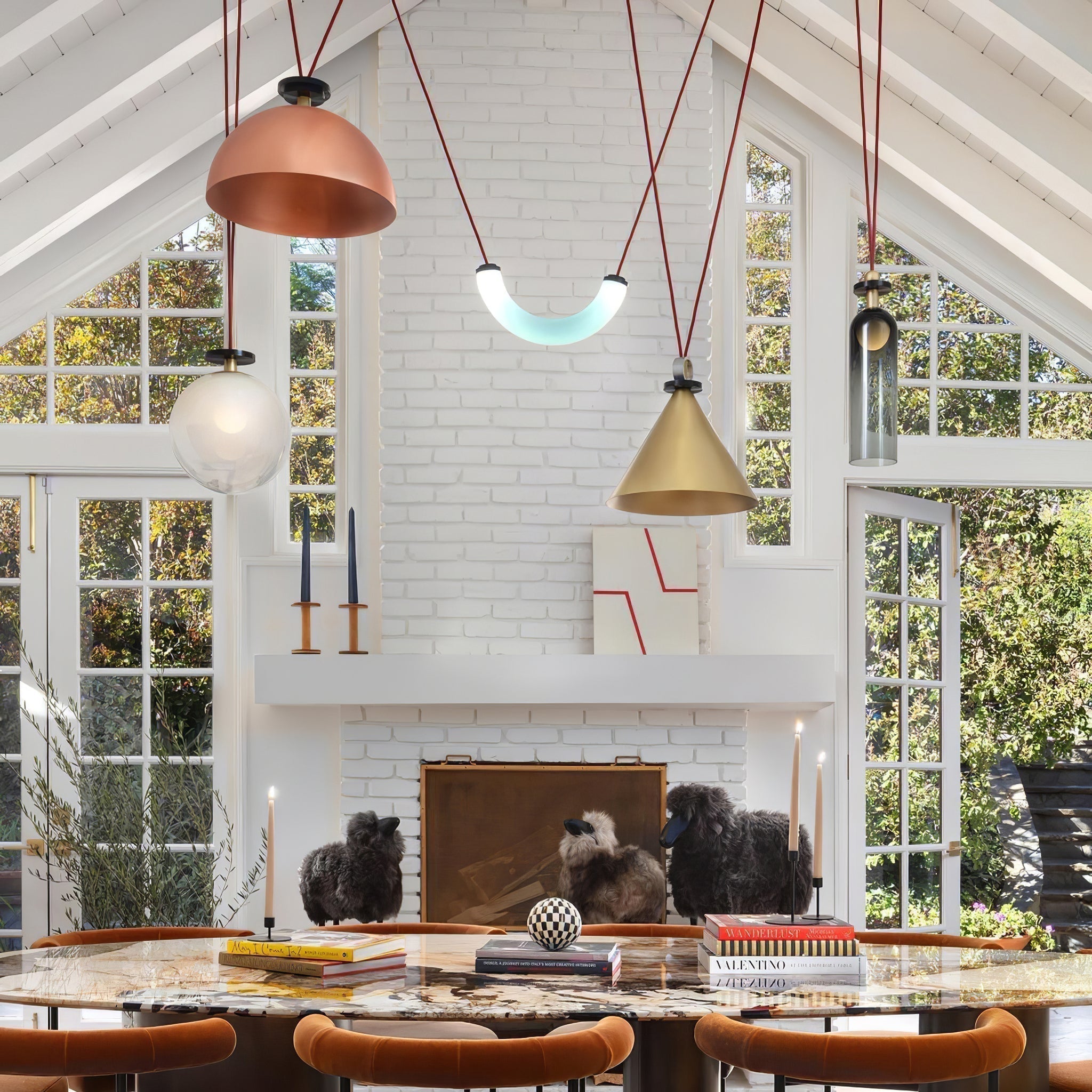 Shape Up Chandelier