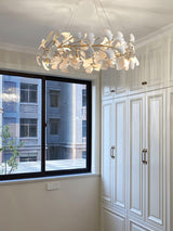 Carias Series Circle Gingko Chandelier